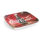 18x18cm cheap non-slip unbreakable square melamine tray for money with custom design artwork