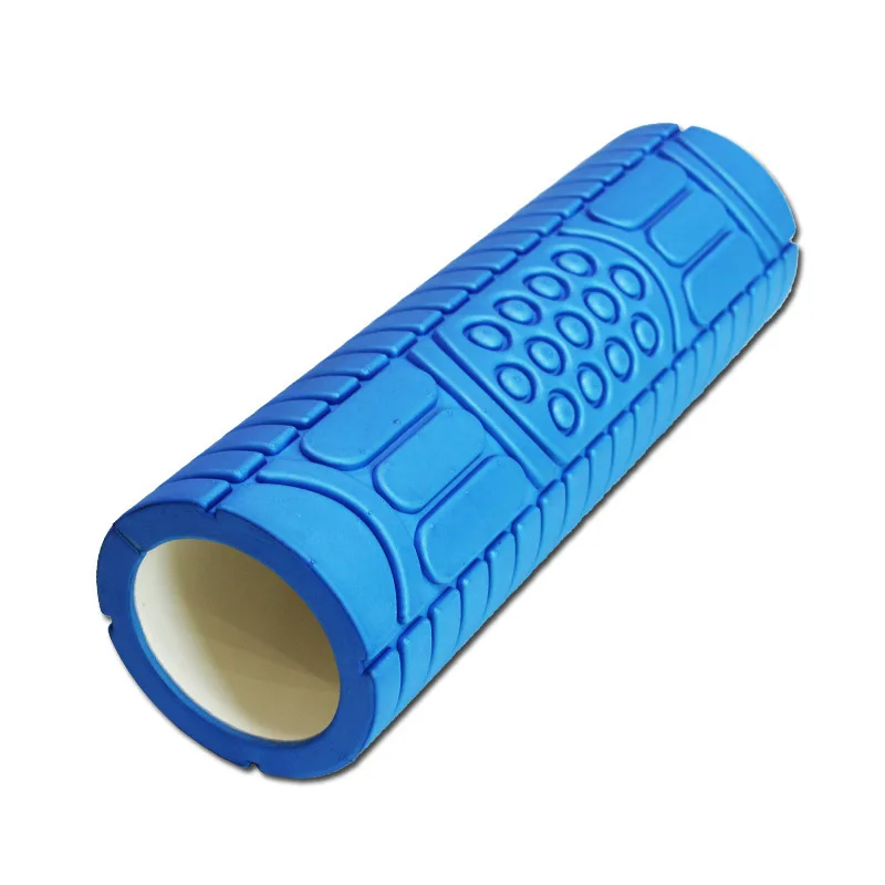 Massage roller 18" for quick post-workout recovery time tetured foam roller for yoga eercise