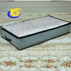 Underbed collapsible storage bag organizer