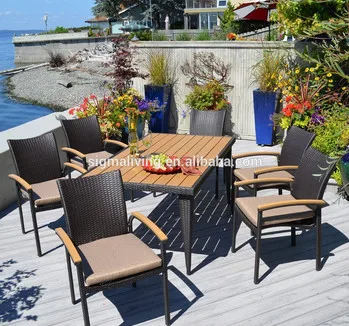 2021 Hot sale espresso country wicker outdoor patio garden parts sofa sets furniture
