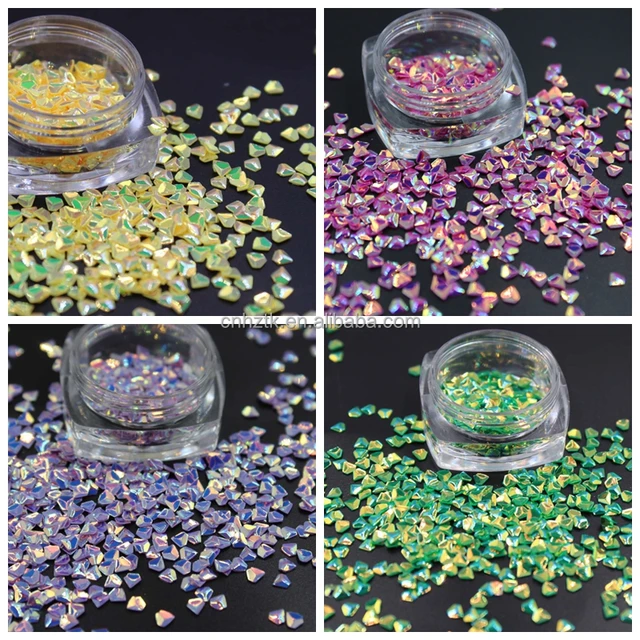nail art 3d glitter diamond sequins decorative glitter powder