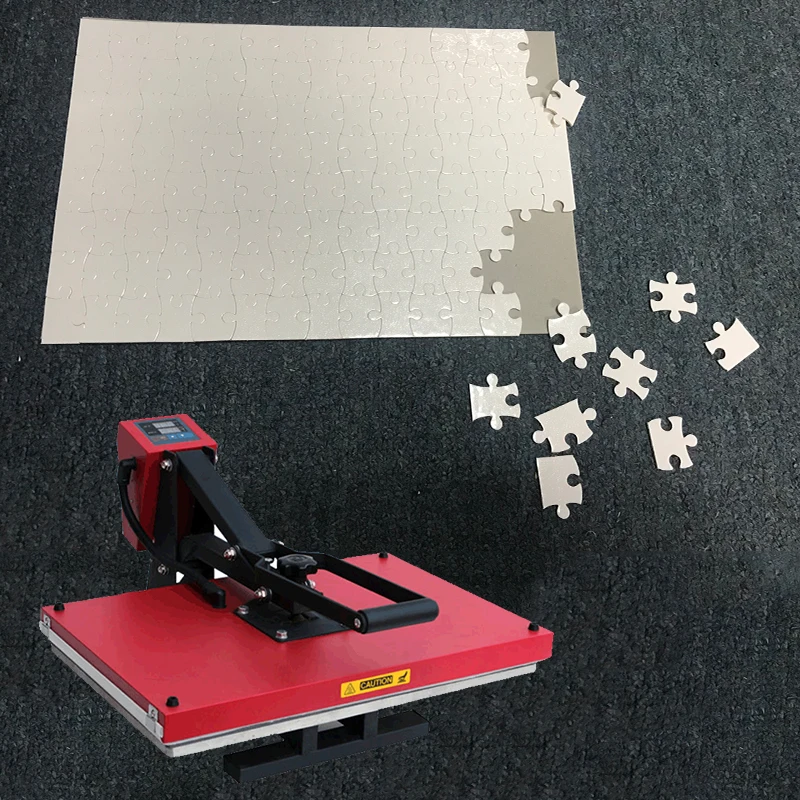 A4 Sublimation Papier Puzzle 120 Pièce Pour 8 en 1 Sublimation combo Machine D'impression