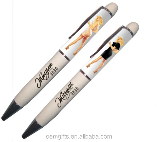 Hot Novelty Custom Floating Saucy Stripper Ballpoint Pen Buy