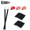 100Pcs Colorful Handle Disposable Mascara Wands Applicator Lash Nylon Makeup Brushes Eyelash Extension Makeup Accessories
