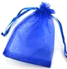 13*18cm Plain Organza Bag Drawstring Gift Bag Pouch Wrap Party Game Wedding