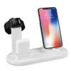wireless charger station stand dock 3 in 1 Wireless Charger for apple watch for airpods