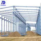 low cost prefabricated structural steel warehouse