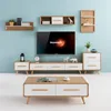 Foshan Nordic Style Living Room Furniture Wooden Modern Side Cabinet And TV Cabinet