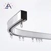 Factory price aluminium bendable curtain track/curtain rail