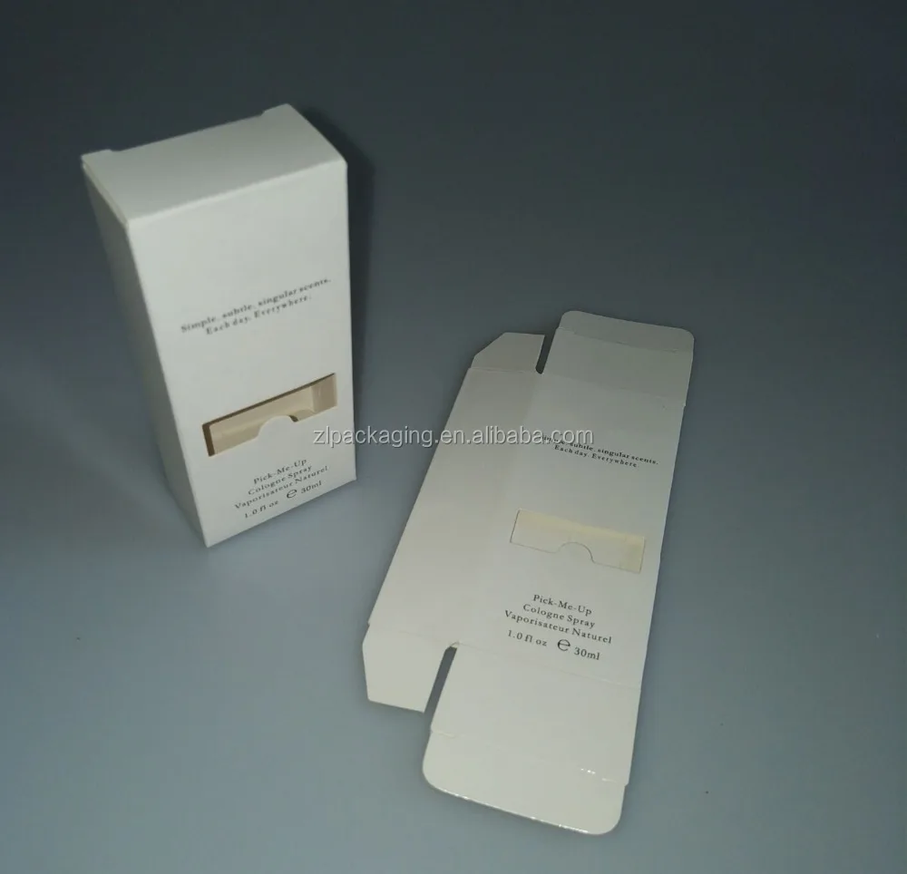 custom design cosmetic folding paper perfume packaging gift box