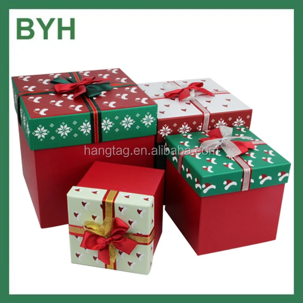 bow tie packaging doll gift paper box for christmas