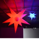 1.5 meter inflatable star balloon with led light inside