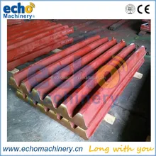 high manganese casting Terex Finlay J1175 jaw crusher spare parts jaw plate for on site crushing