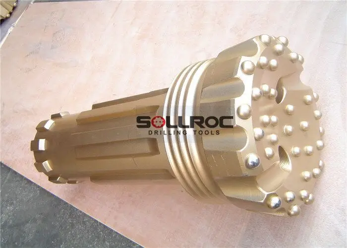 SOLLROC HN100/SD10 10 Inch DTH Hammer Drill Bits for Coal Mining Made of Carburized Steel