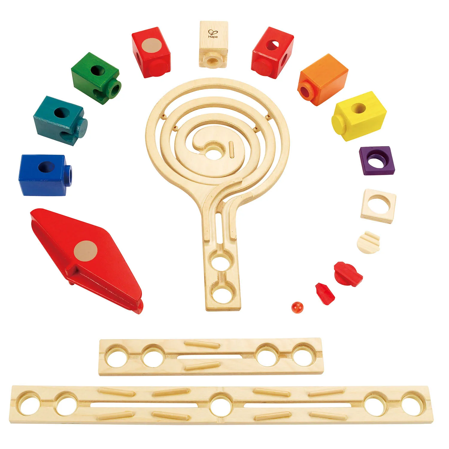 China Interesting Good Quality Colorful Marble Run Wood,Diy Toy