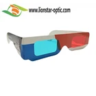 March Promotional 10% Off , Custom Brand Paper 3D Glasses Red&Blue 3D Glasses Paper Anaglyph Glasses Wholesale