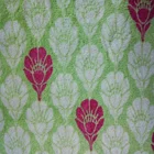 soft with white green pink print pv fleece fabric for toys,home textile