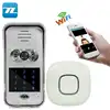 wifi ip door bell camera with battery talk back tf card storage for video