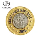 High quality great lakes top sailer American gold plated coin