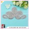 HC-4509 Hechun Embroidery Design Glass Crystal Applique Patch for Clothing