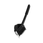 Easy cleaned wooden BBQ double-side bbq grill brush
