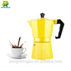Yellow Color Commercial Portable Espresso Coffee Maker