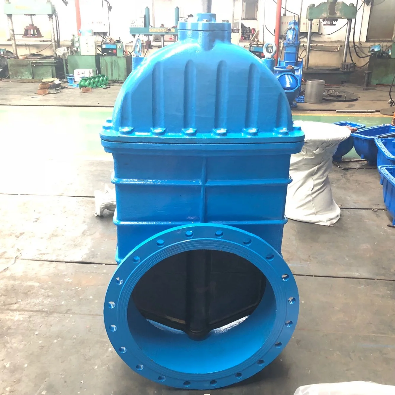 Bs Standard Inch Dn Ductile Iron Non Rising Stem Flange Cast Iron