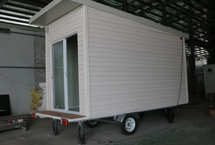 Prefabricated Dome Foam Panel Houses Modular Building With Wheels