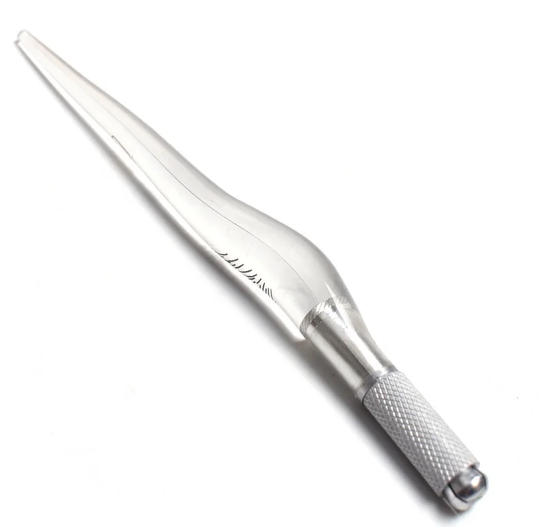 PCD Microblading Pen for Eyebrow Tattoo 14cm Length Manual Permanent Makeup Pen 100pcs/pack with 50pcs MOQ