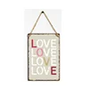 Fashion LOVE topic coffee decorations for kitchen walls antique wall plaques