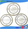 New style disposable paper plates for wedding decoration