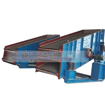 Mini coal dressing vibrating screen