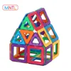2019 new educational 62pcs plastic blocks construction 3d magnetic building toys for kids