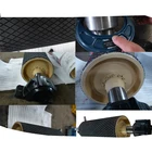 Conveyor Steel Drum Pulley With Rubber Lagging