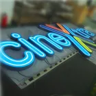 Custom advertising font light acrylic led 3d letters sign
