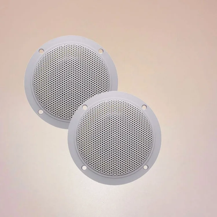 Factory price waterproof two-way 60W 7 inches marine speaker covers white for yacht - ANKUX Tech Co., Ltd