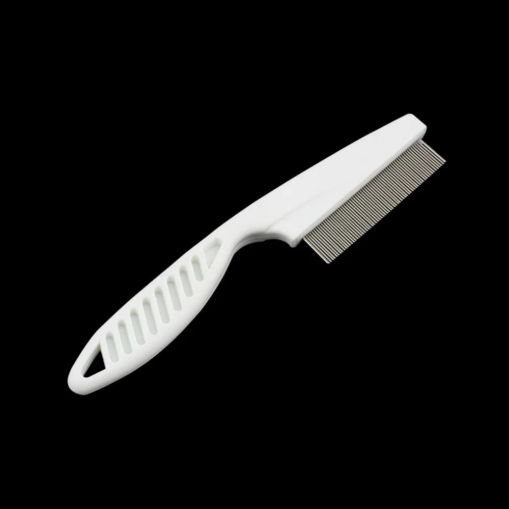 1pcs Pet Dog Hair Flea Comb Stainless Pin Dog Cat Grooming Brush Comb Clean Tool Hot Worldwide