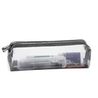 School office custom nylon mesh makeup pouch storage pencil case