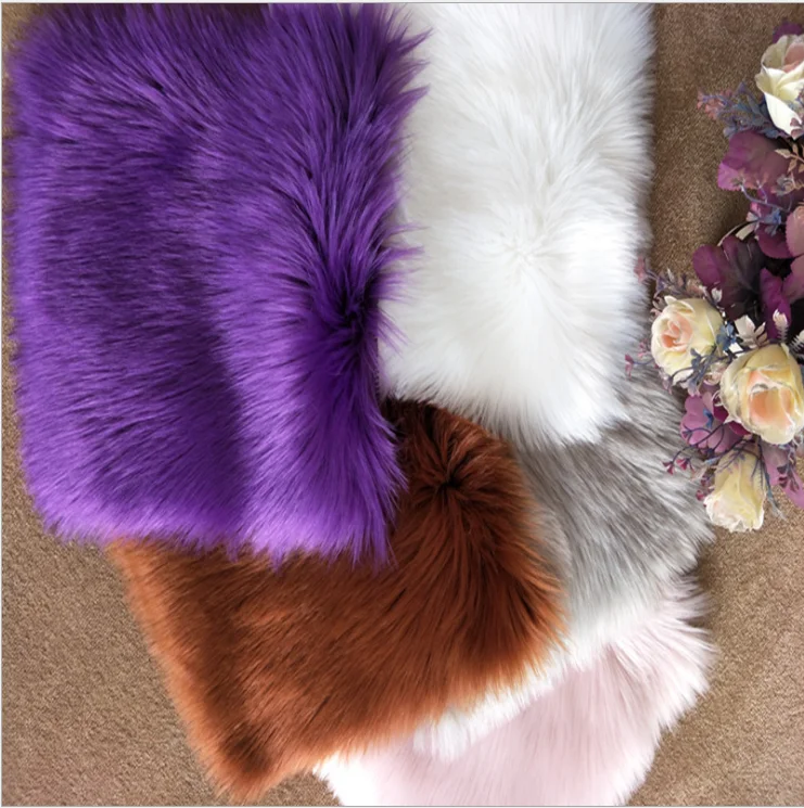 fake fur carpet collage carpet