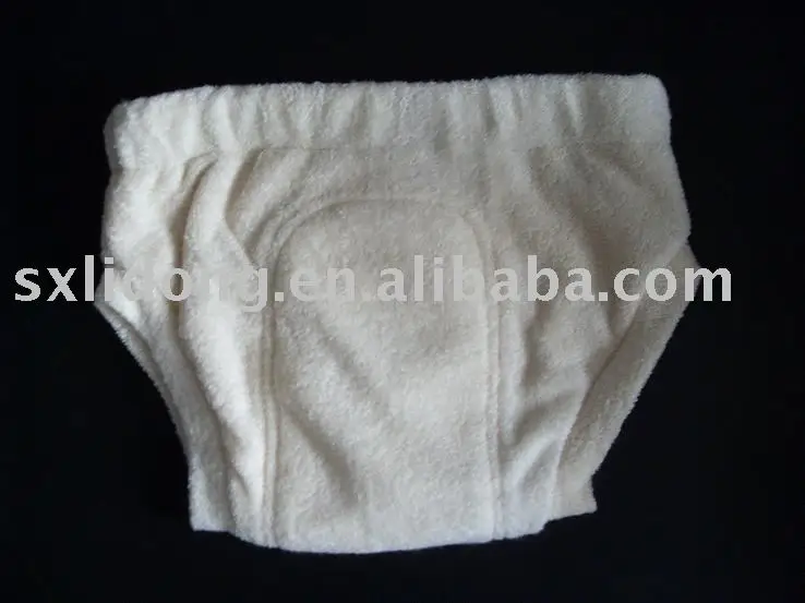 eco-friend organic bamboo fiber baby toilet training Pants