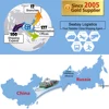 DDP sea shipping freight forwarding agent to Russia