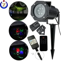Elf Outdoor Laser Christmas Lights Star