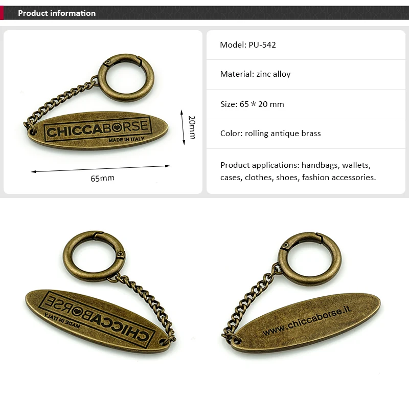 Metal Logo Tag