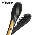 Factory price ceramic Ionic and private label Hair straightening brush