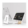 Metal custom logo christmas gift set corporate gift tablet phone holder stand for iPad tablet pc
