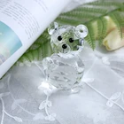 Animal Natural Quartz Crystal Cluster Carved Bear For Kids