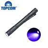 Ultra Bright Mini Torch UV Flashlight 500nm Black Light LED UV Pen Light Torch
