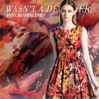 OEM Custom Design Floral Digital Printed 100% Silk Georgette Fabric