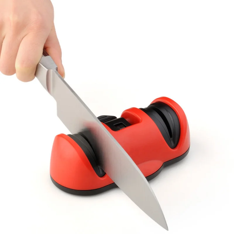 Two Stages Ceramic Knife Sharpener Diamond Ceramic Kitchen Knife Sharpener Sharpening Tools Chefs Fruit Knife Sharpener Tools