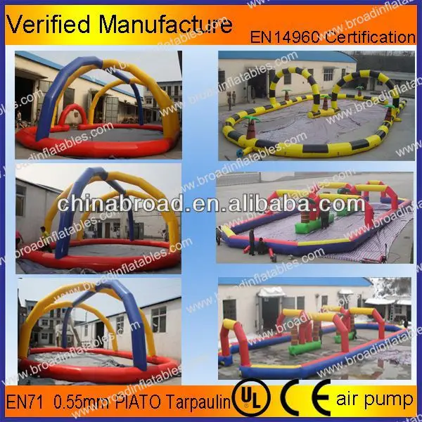 durable and zorbing track,zorb ball track,adventure inflatable